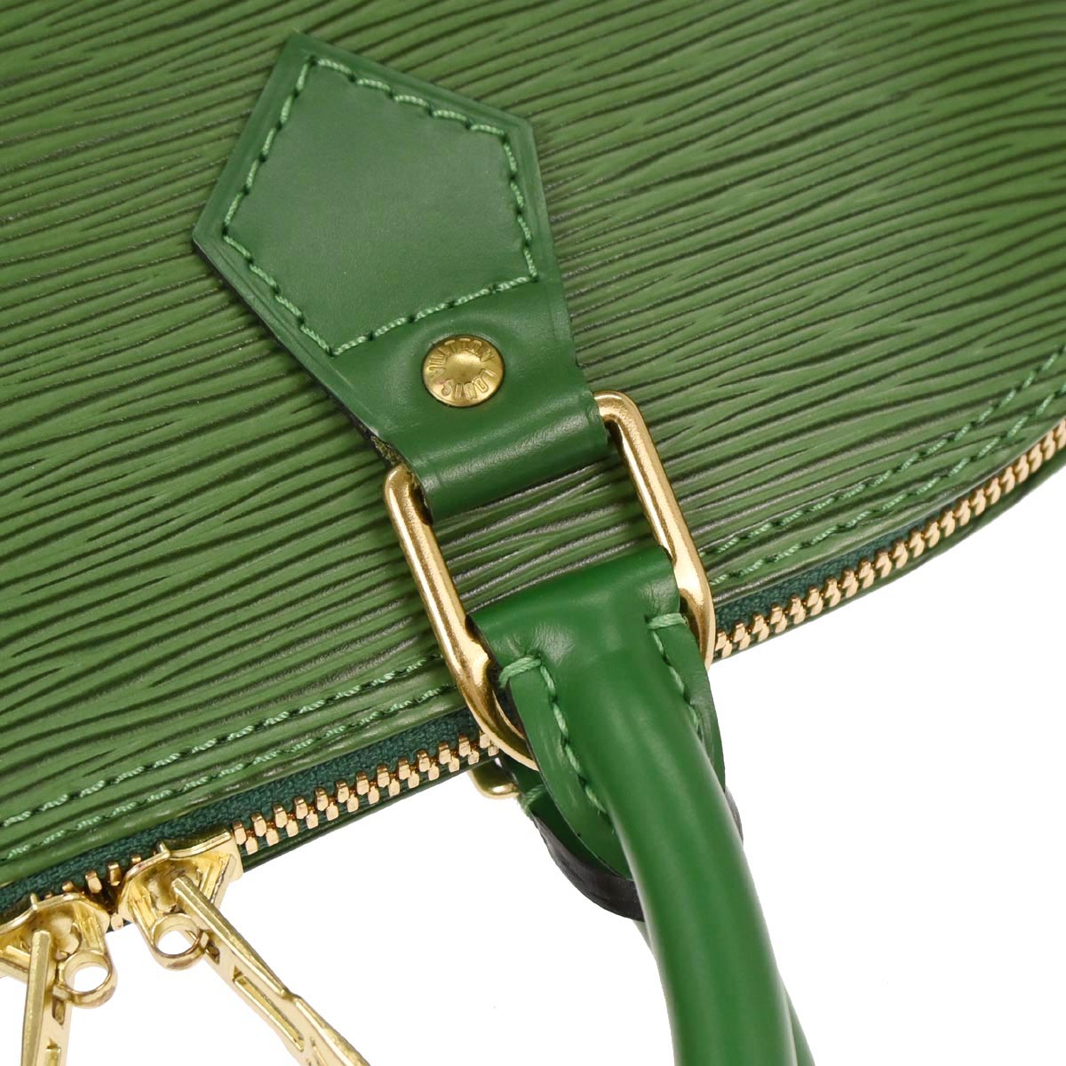 Louis Vuitton 1997 Green Epi Alma 2way Handbag M52144
