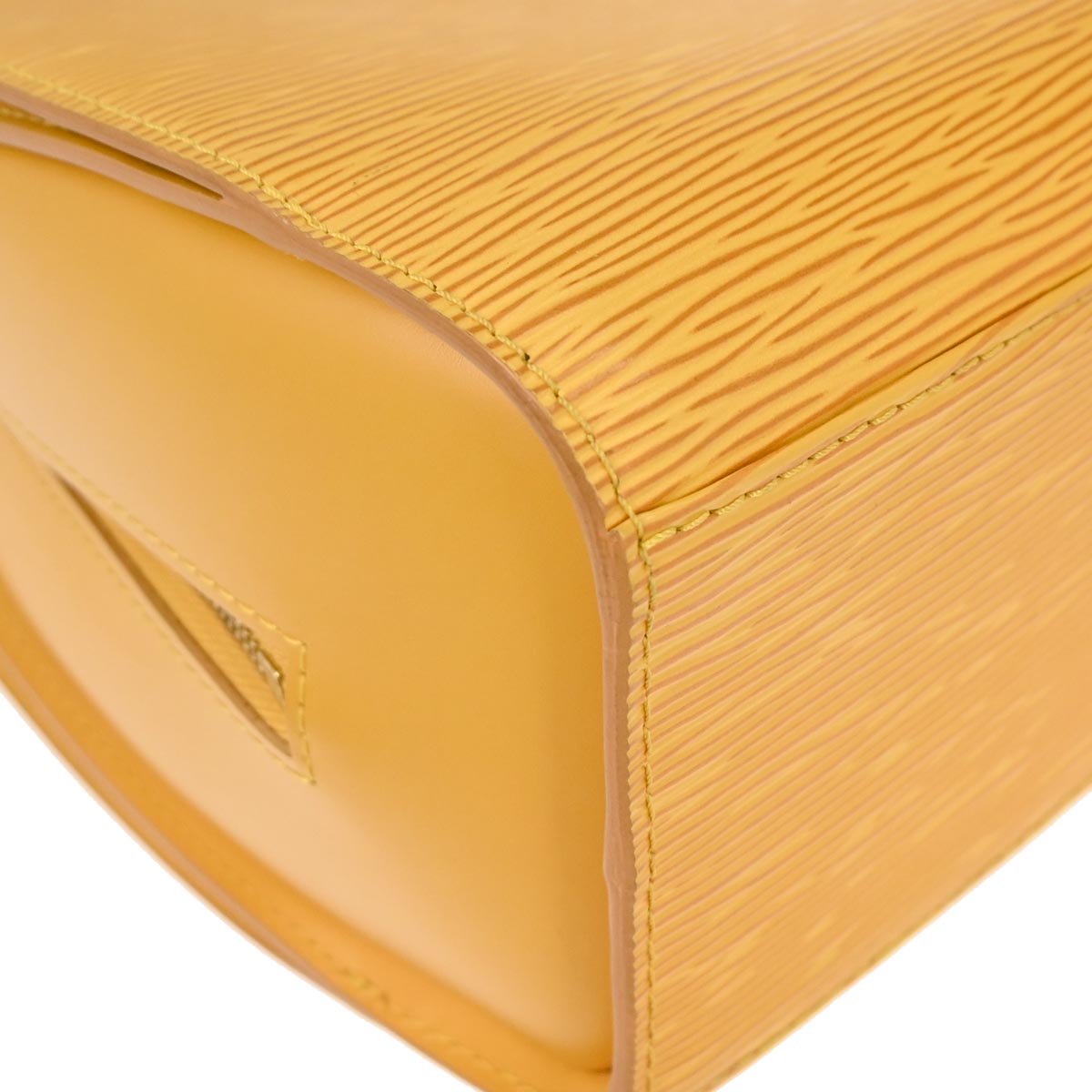 Louis Vuitton 1998 Yellow Epi Pont Neuf Handbag M52059