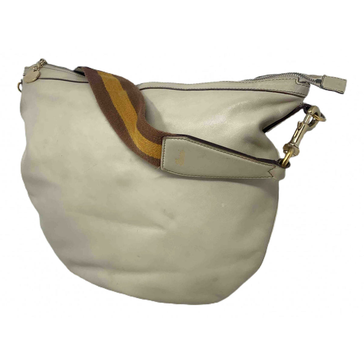 Gucci beige leather handbag