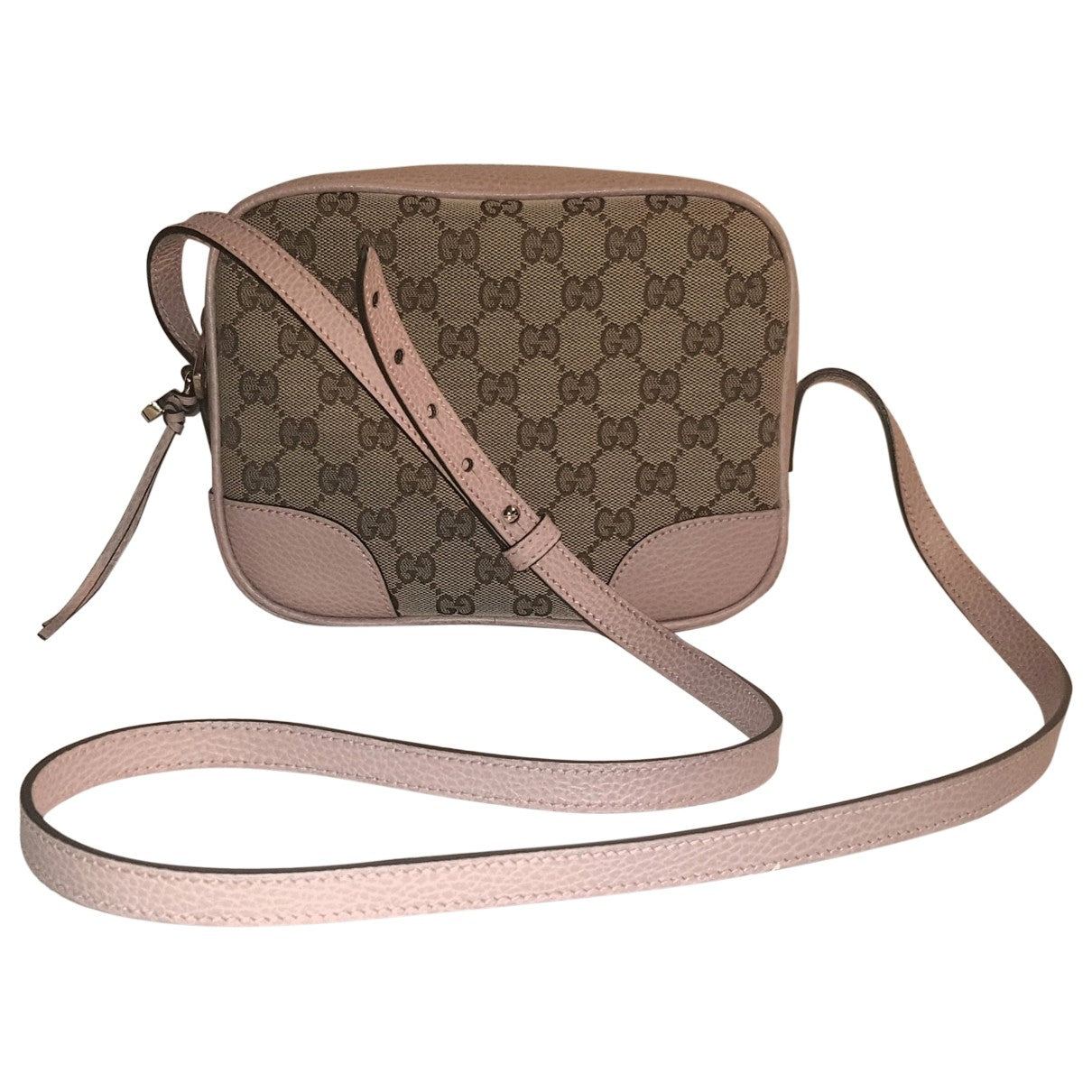 Gucci bree beige cloth handbag