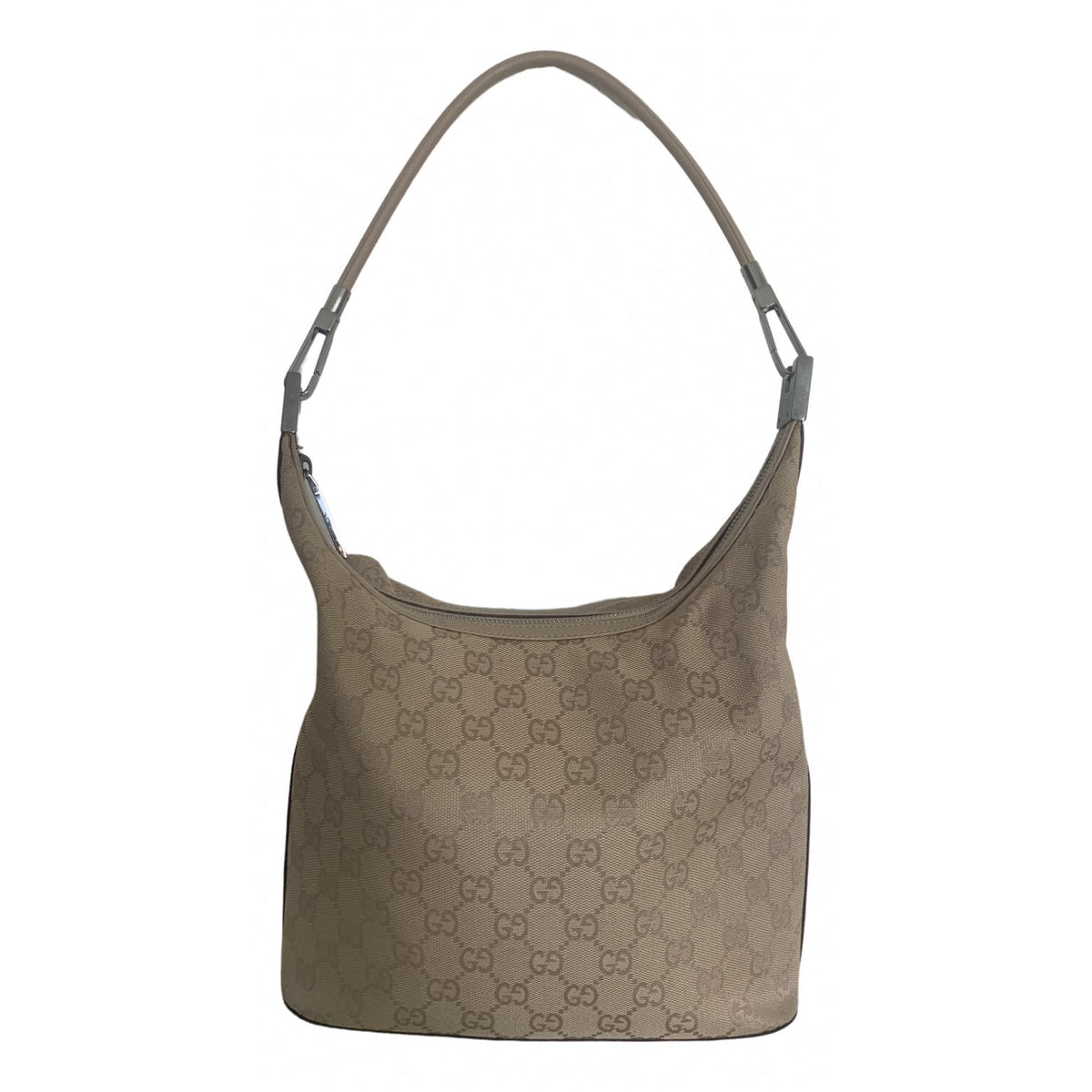 Gucci beige cloth handbag