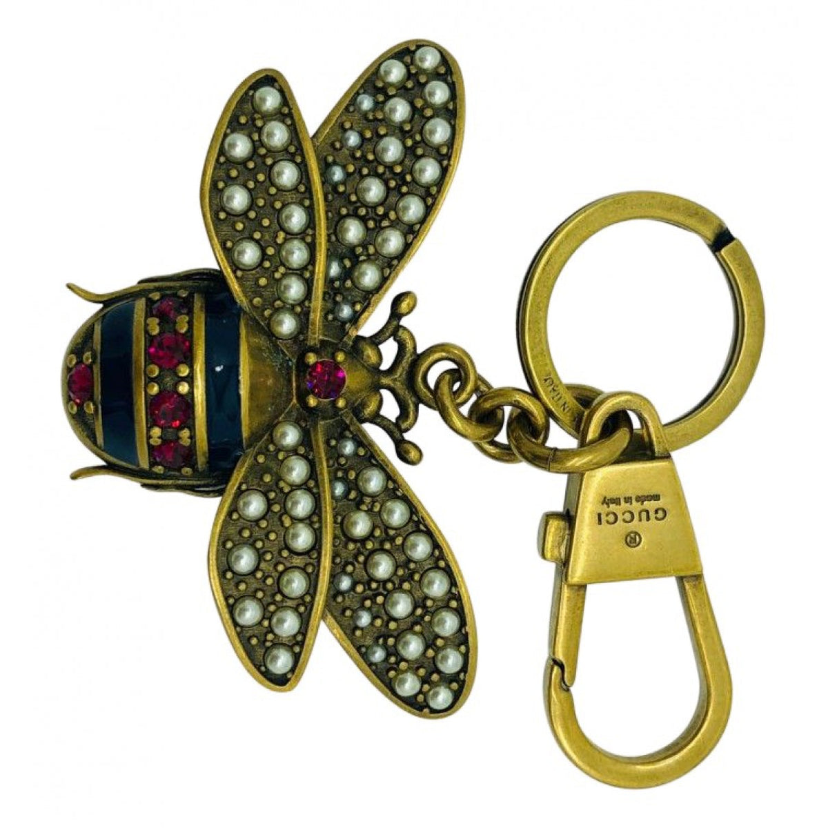Gucci metal bag charms