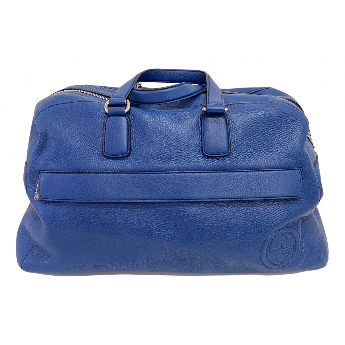 Gucci blue leather bag