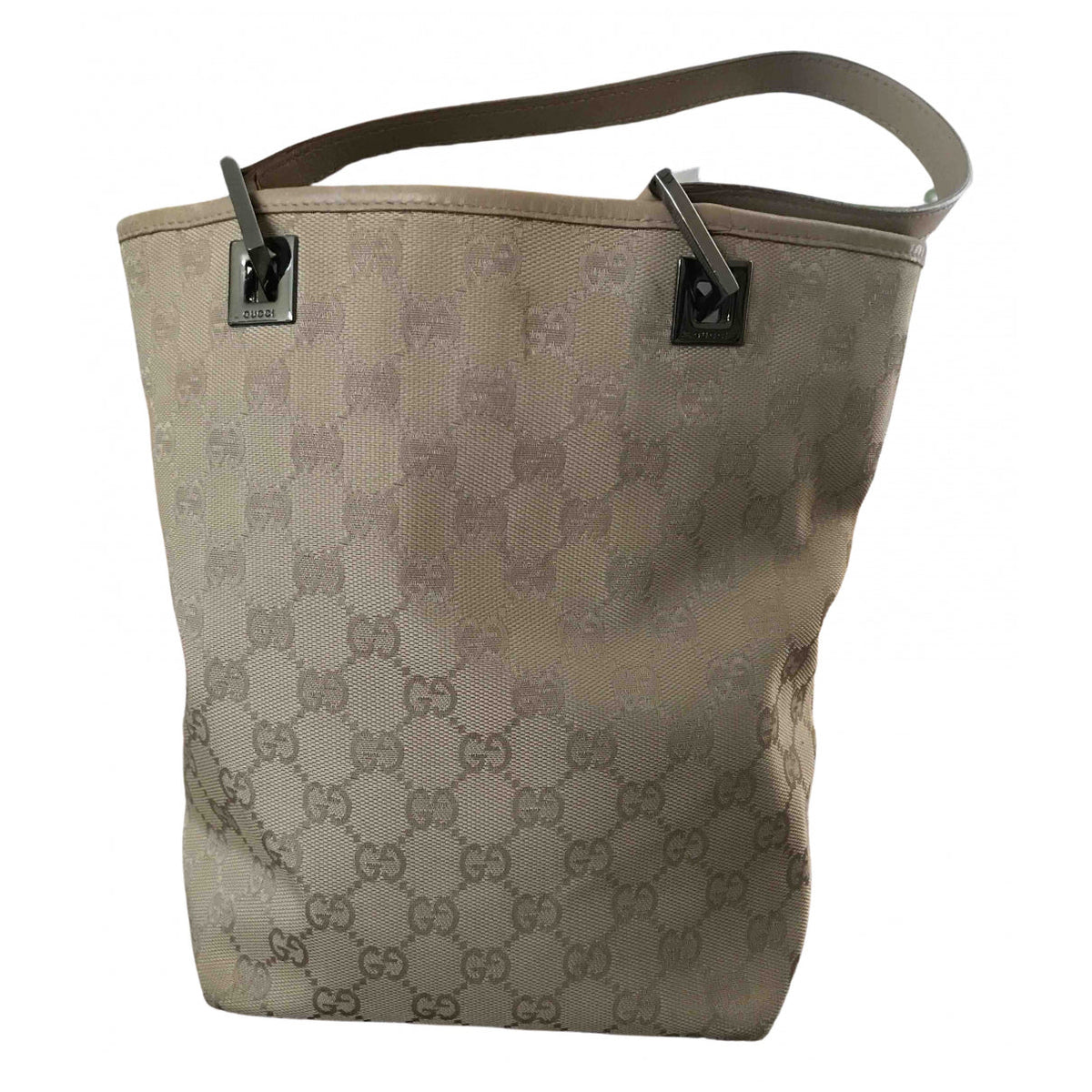 Gucci white cloth handbag