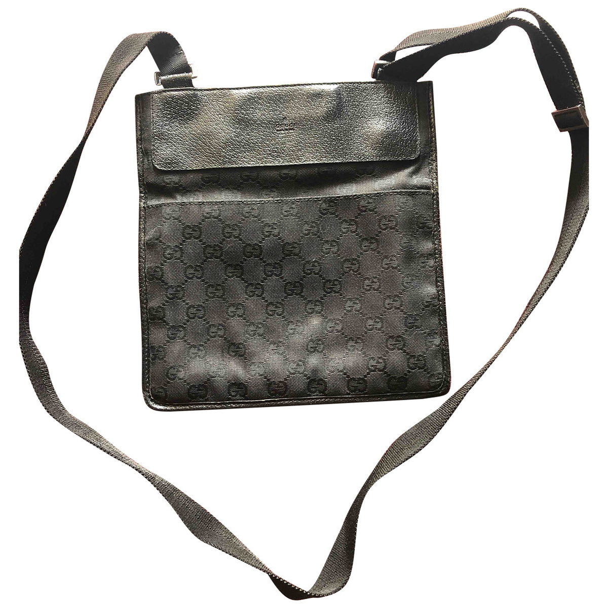 Gucci black cloth handbag