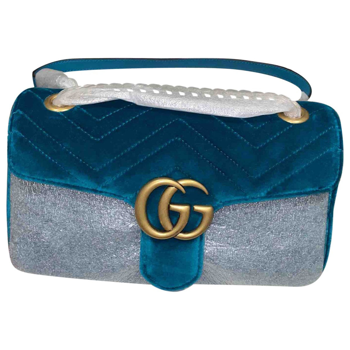 Gucci marmont velvet handbag