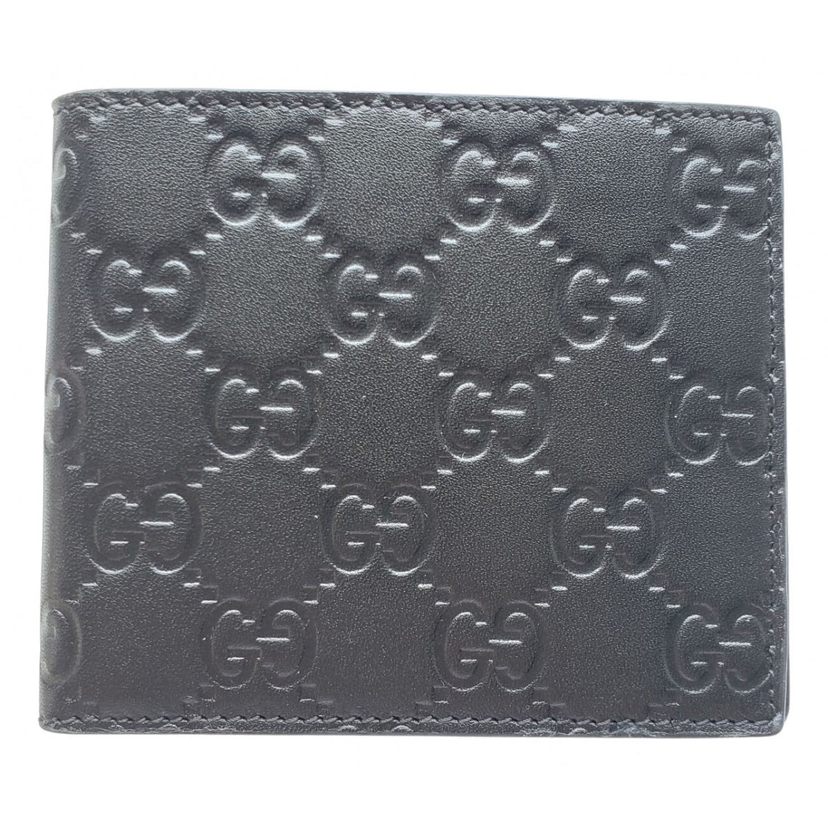 Gucci black leather case