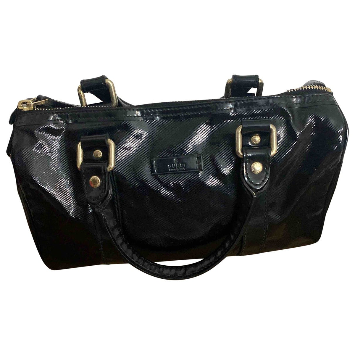 Gucci black cloth handbag