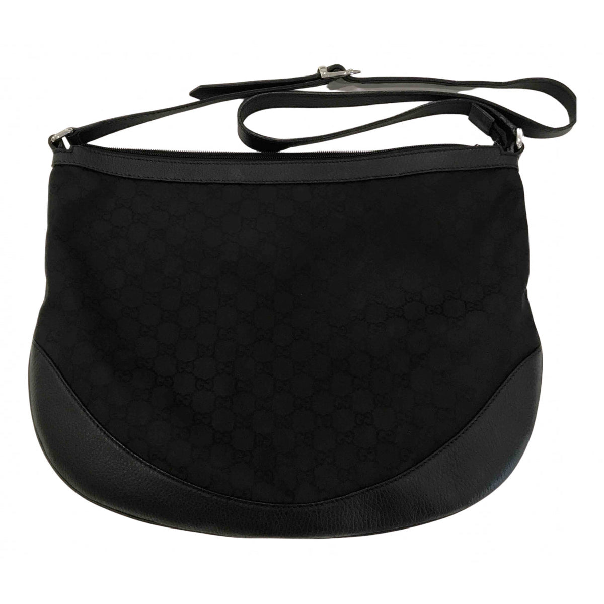 Gucci black cloth handbag