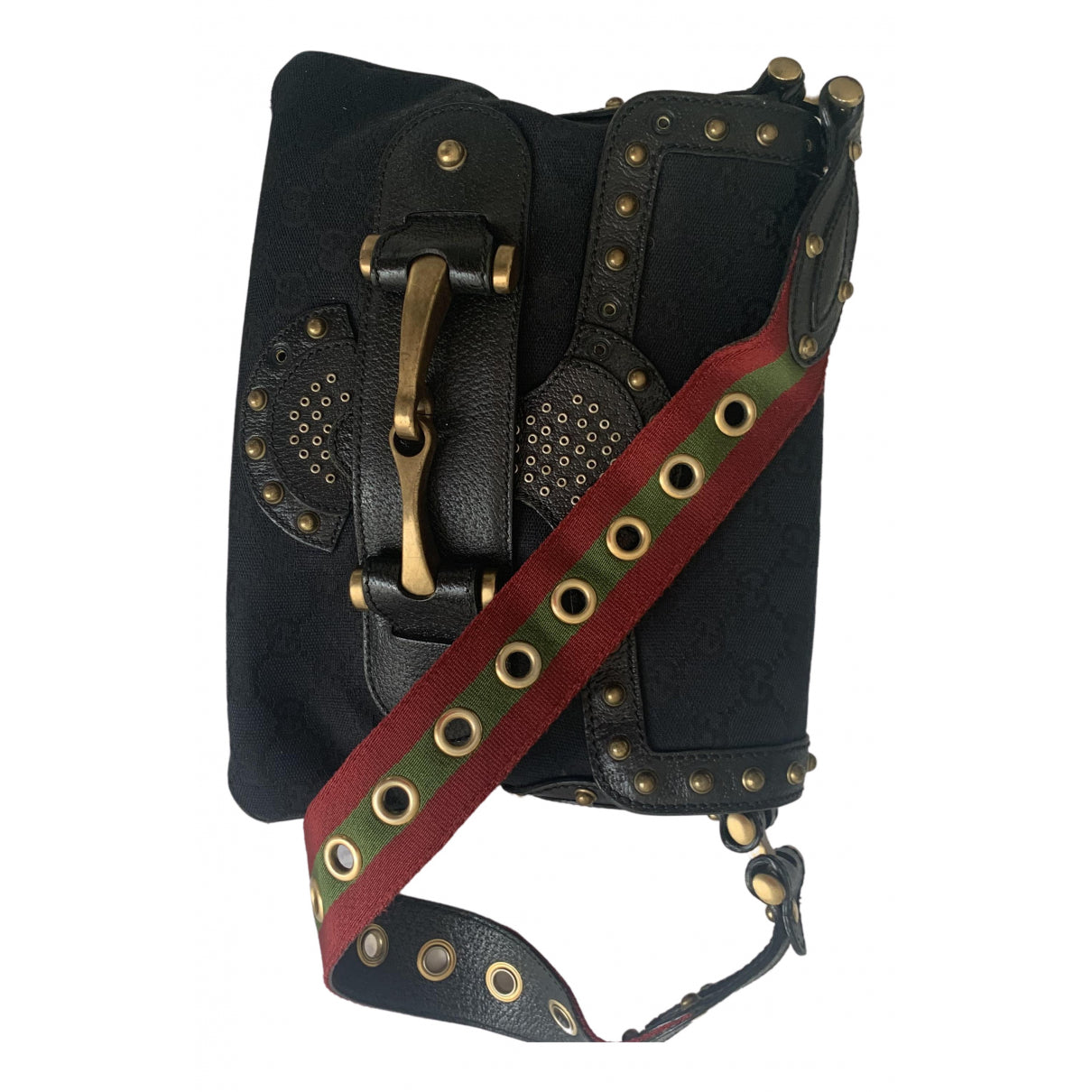 Gucci black cloth handbag