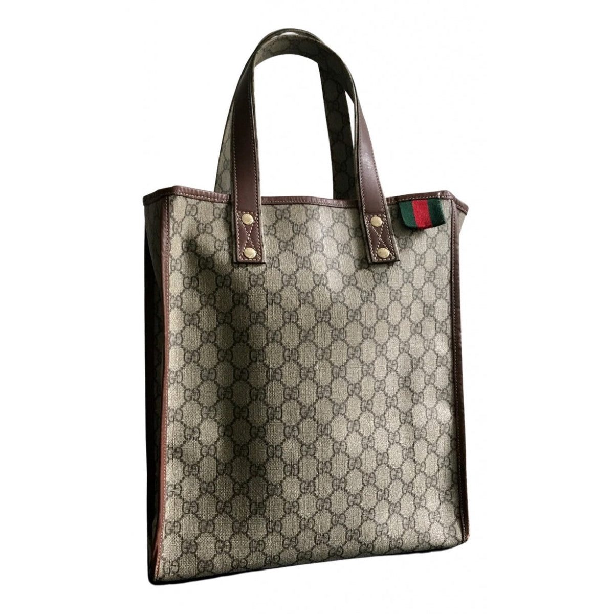 Gucci beige cloth handbag