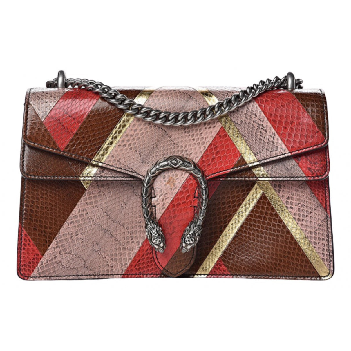 Gucci dionysus multicolour leather handbag