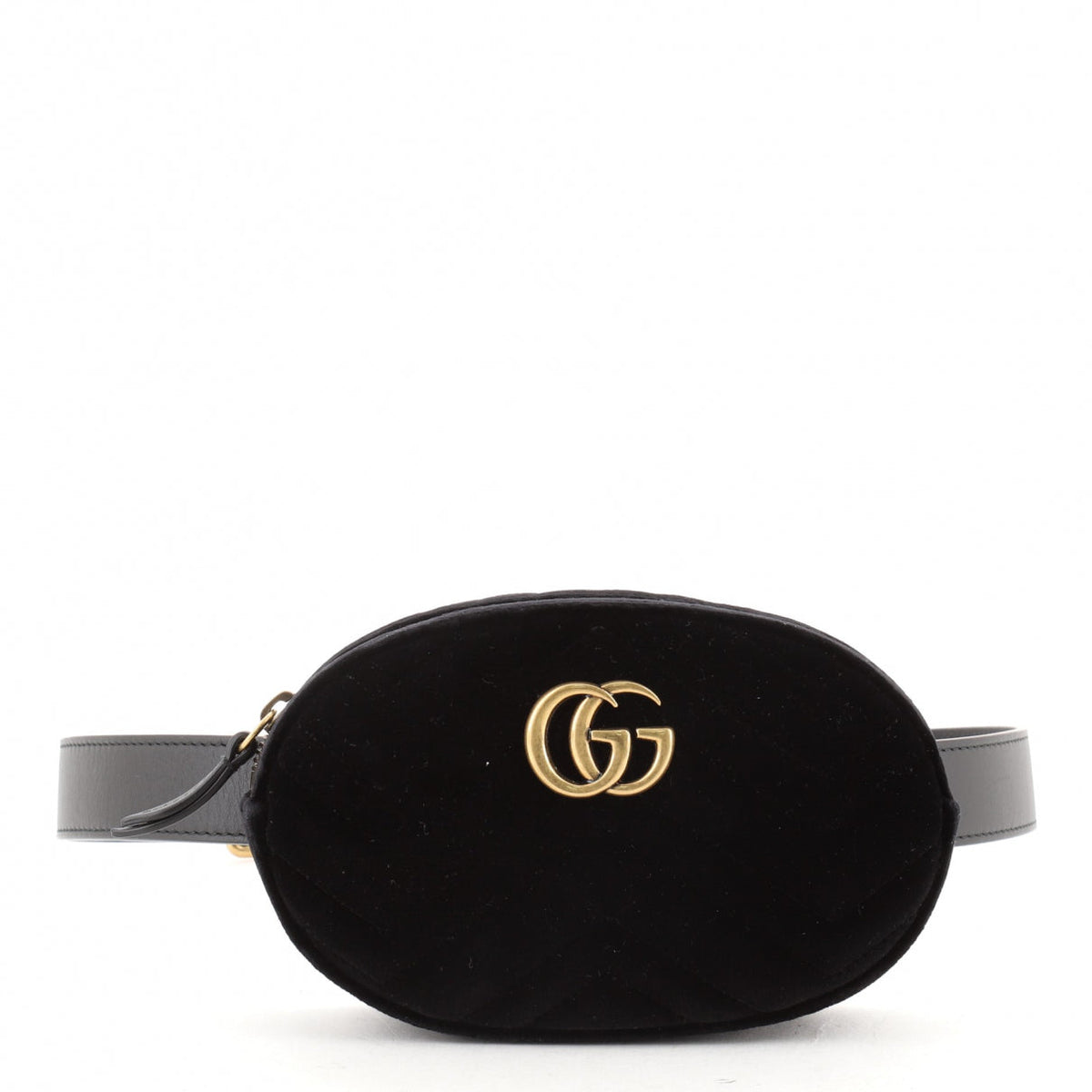 Gucci black leather handbag
