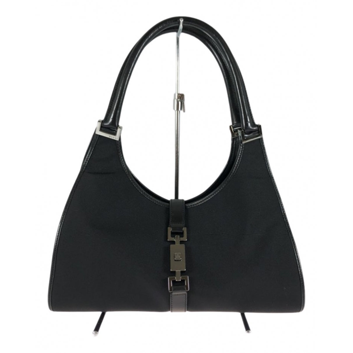 Gucci black cloth handbag