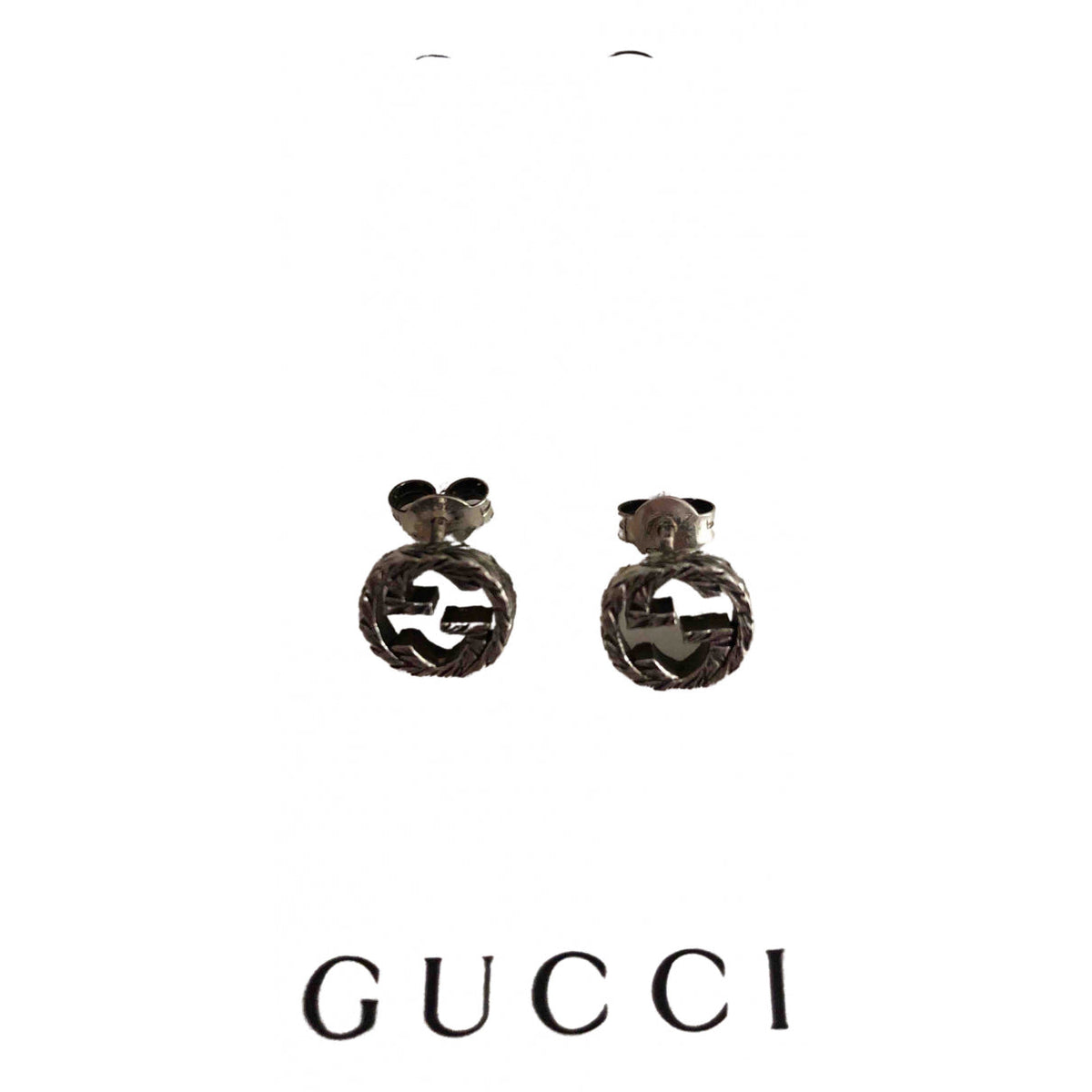 Gucci silver silver earrings