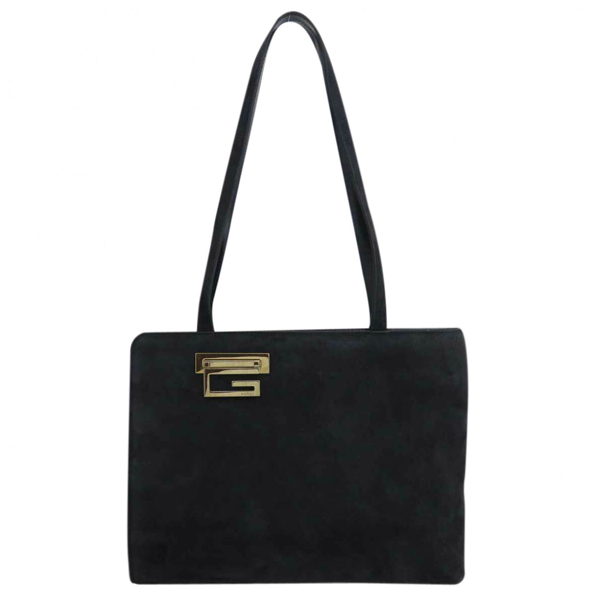 Gucci black leather handbag