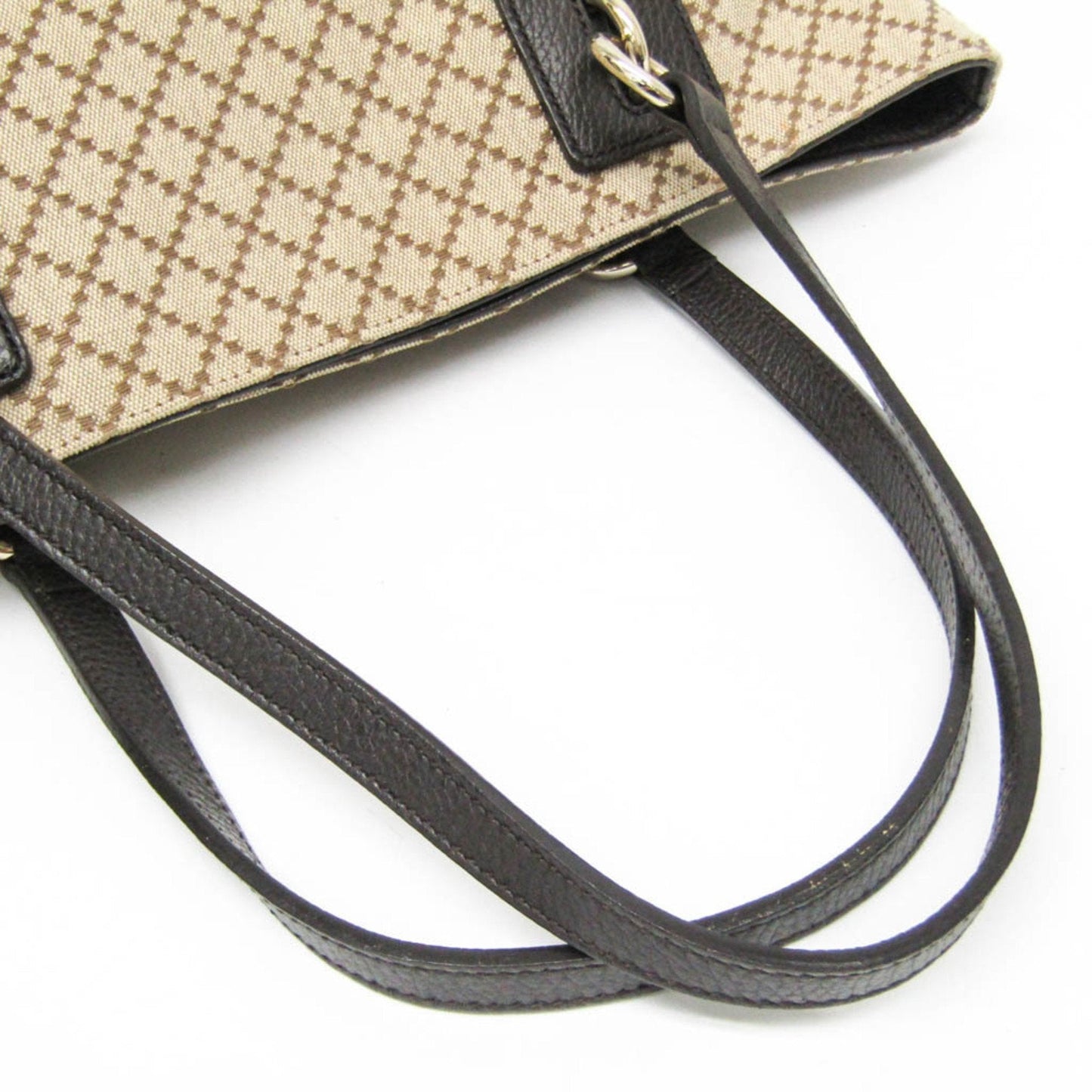 Gucci Diamante Beige Canvas Tote Bag