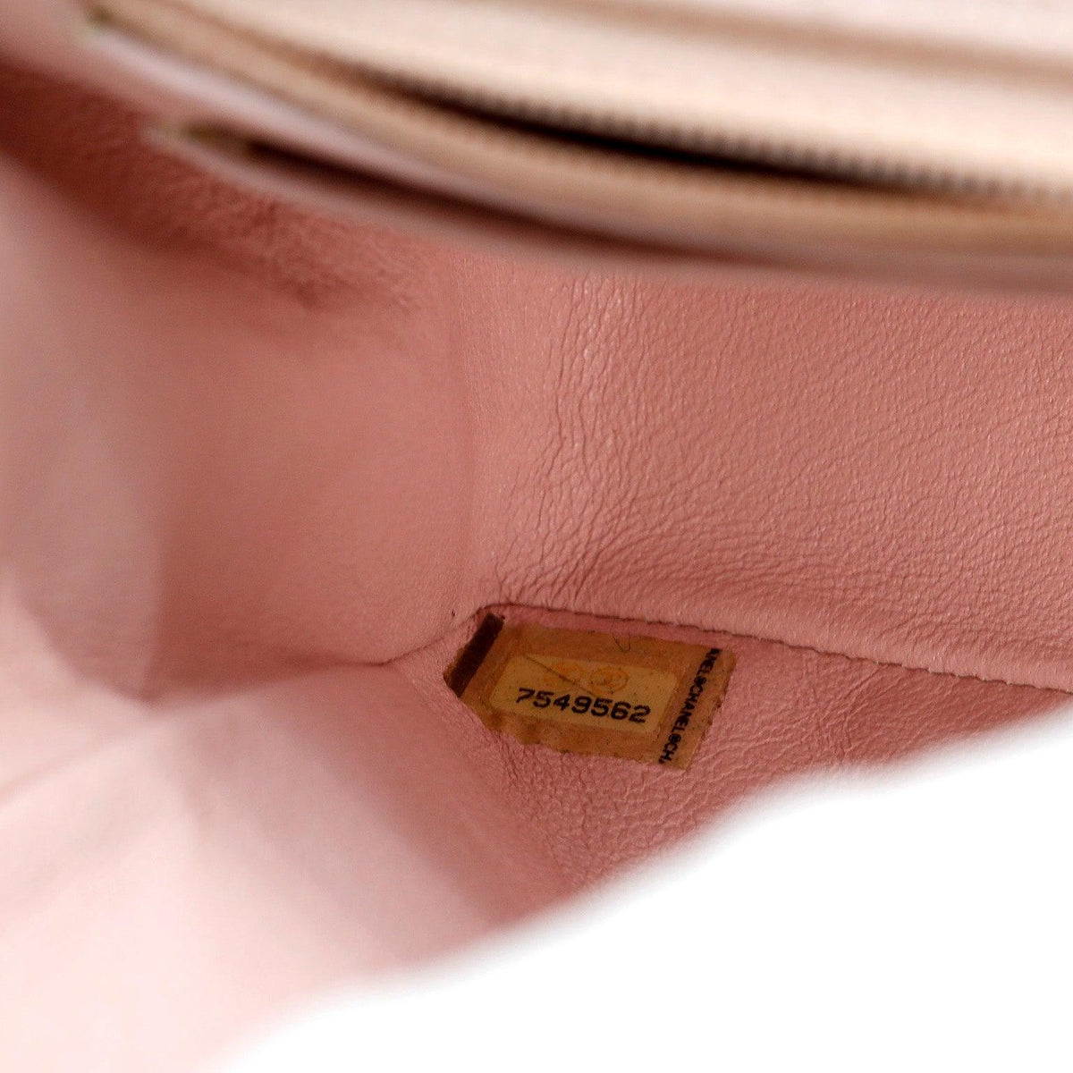 Chanel Blush Lambskin Lucky Charms Chain Flap Bag
