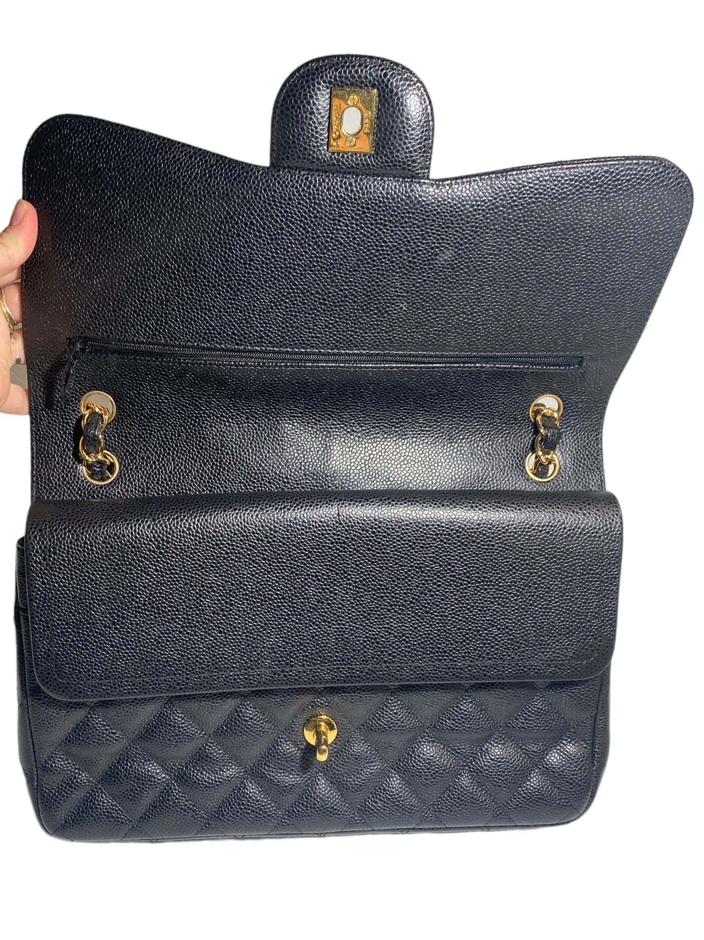 Handbag Luxury Designer By Chanel Size: Large