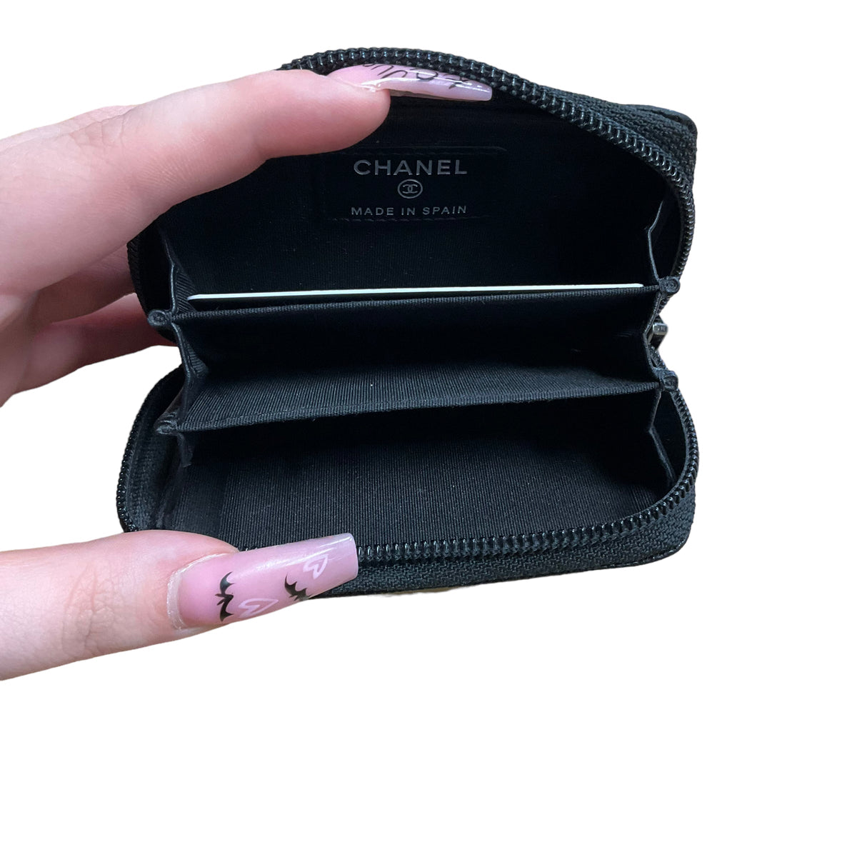 Coin Purse Luxury Designer By Chanel Size: Small