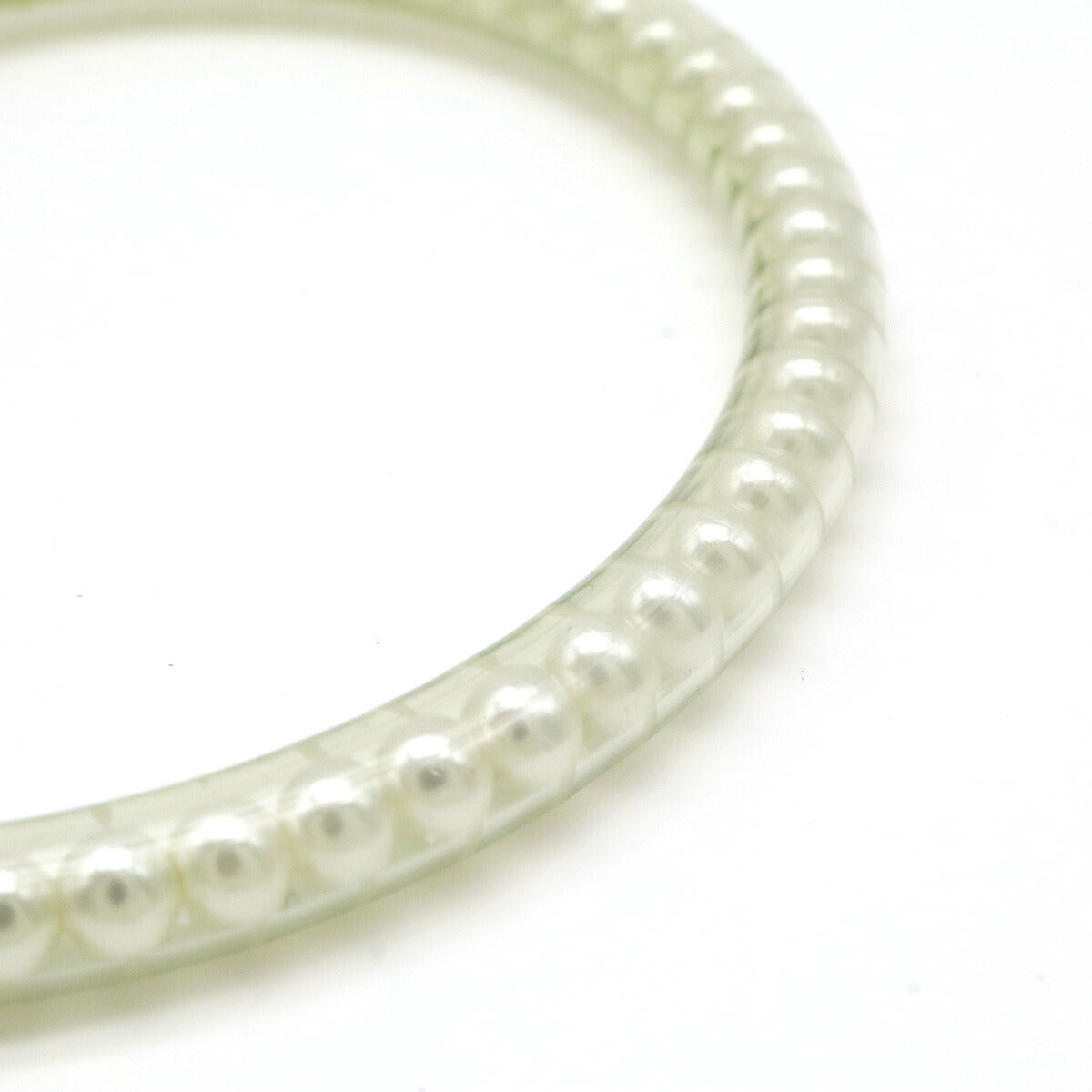 Chanel GP Fake Pearl Tube Bracelet