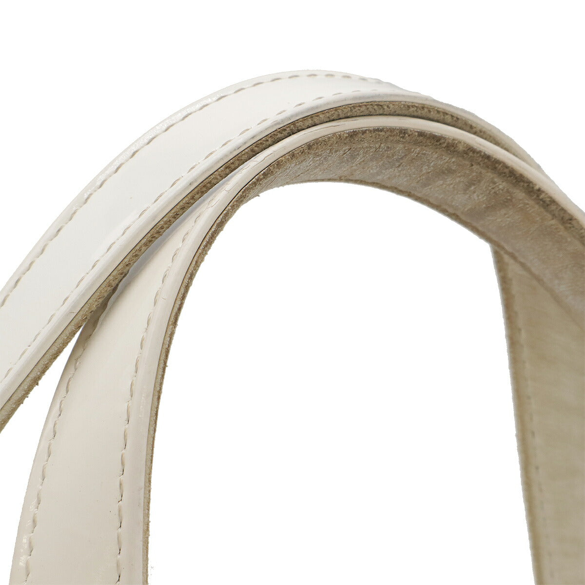 Chanel Enamel Coco Mark Triple Coco Handbag Mini Bag White Gold Hardware