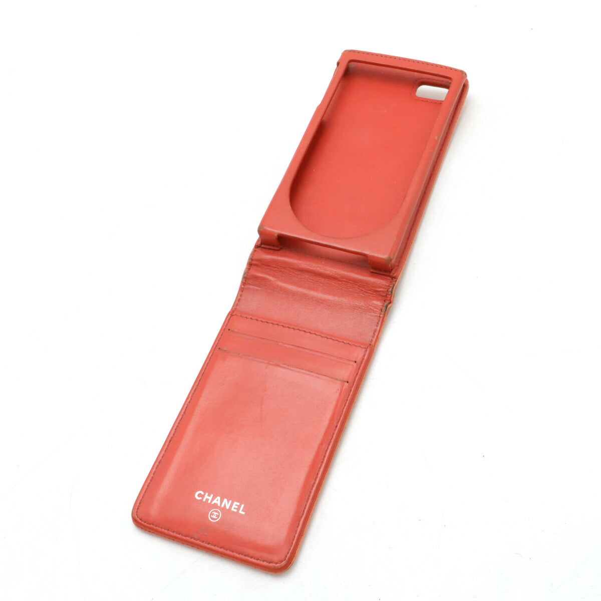 Chanel Caviar Skin Coco Mark Smartphone Case iPhone4/4S