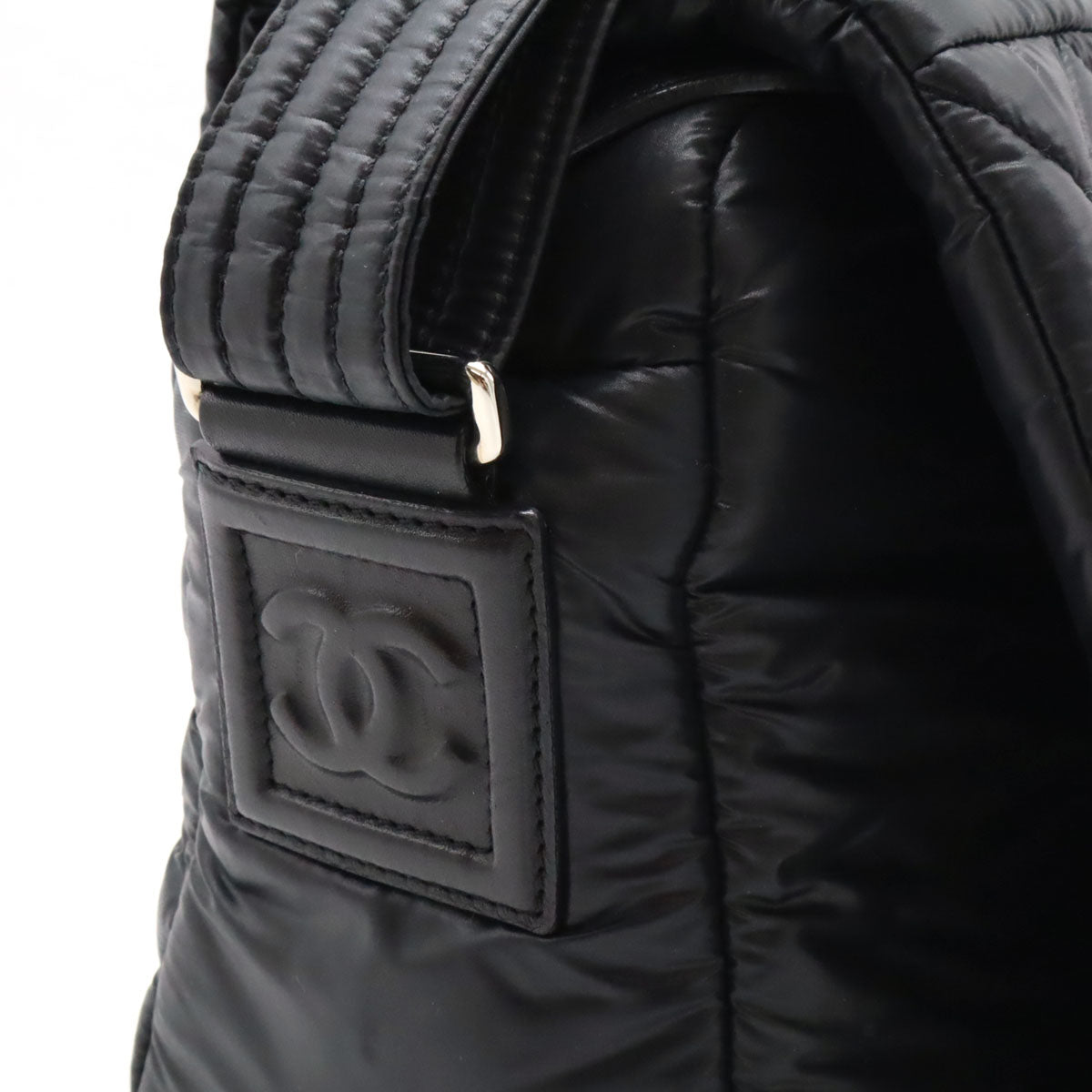 Chanel Nylon Coco Cocoon Matelasse Shoulder Bag A48616