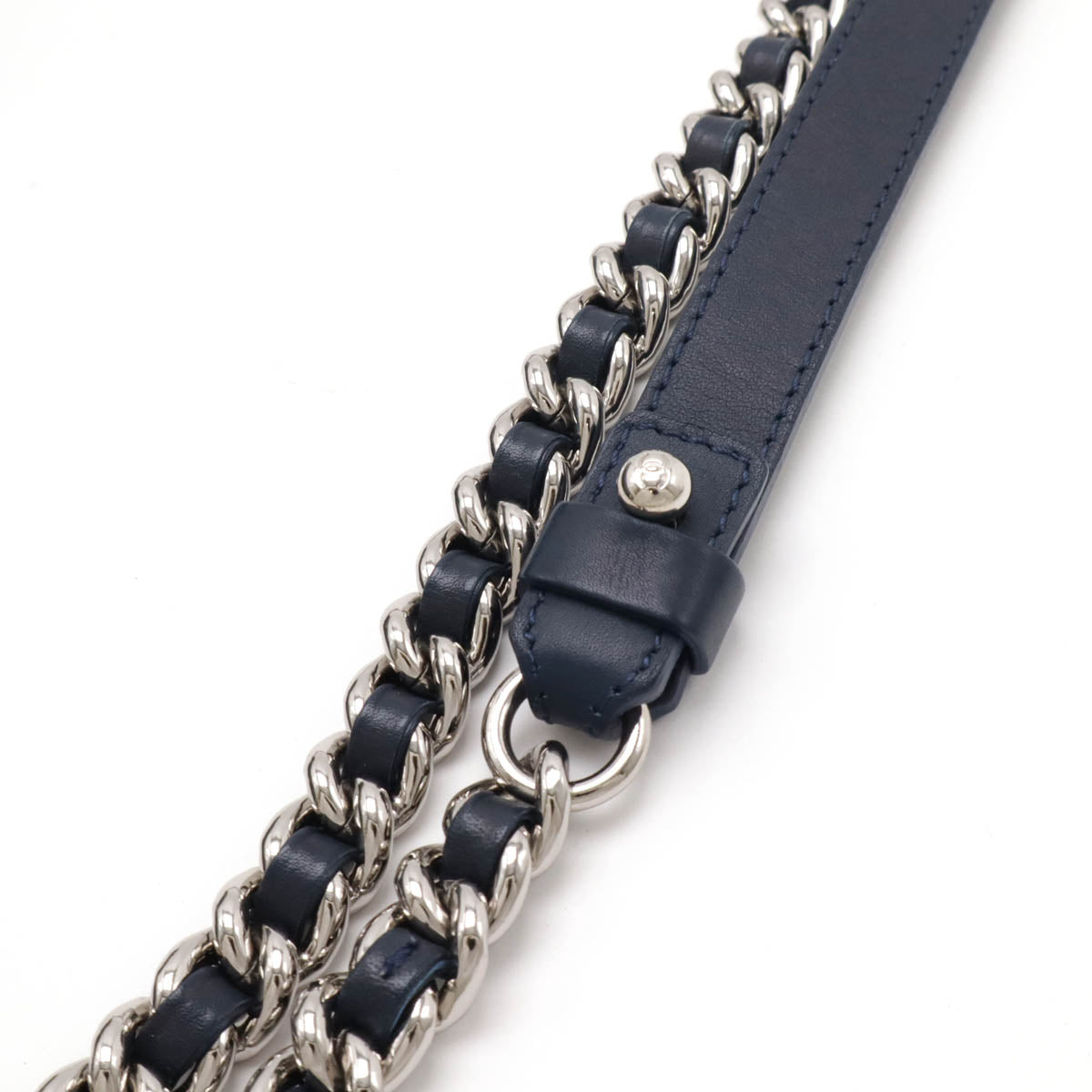 Chanel Denim Camellia Coco Mark Shoulder Bag