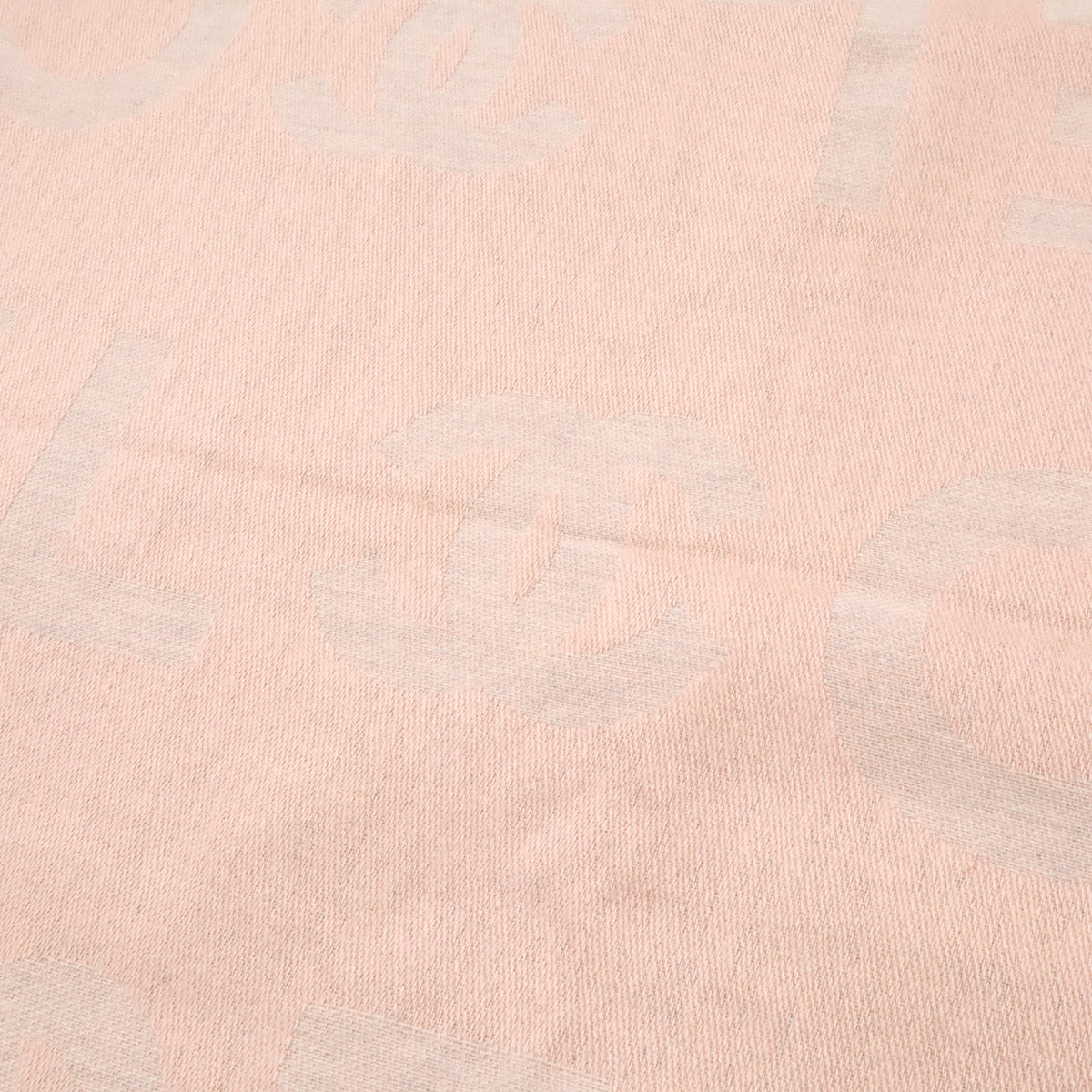 Chanel Logo Silk Cashmere Stole