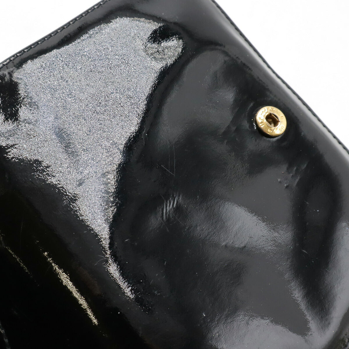 Chanel Coco Mark Patent Leather Wallet