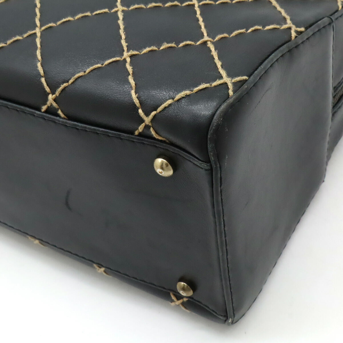 Chanel Wild Stitch Leather Handbag