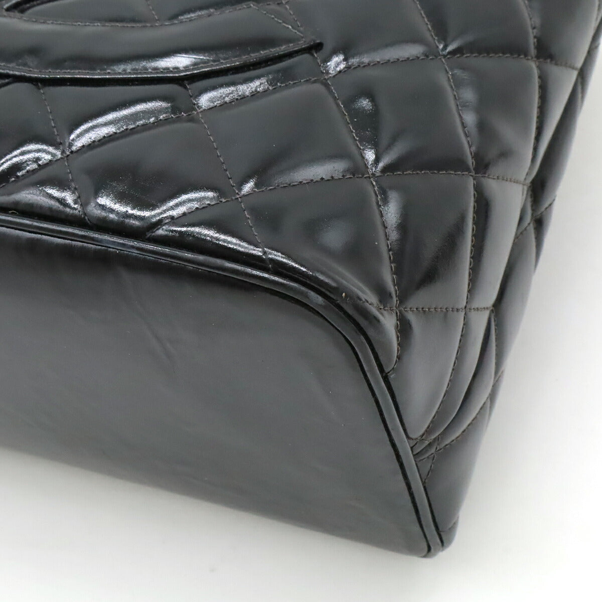 Chanel Matelasse Coco Mark Patent Leather 2way bag