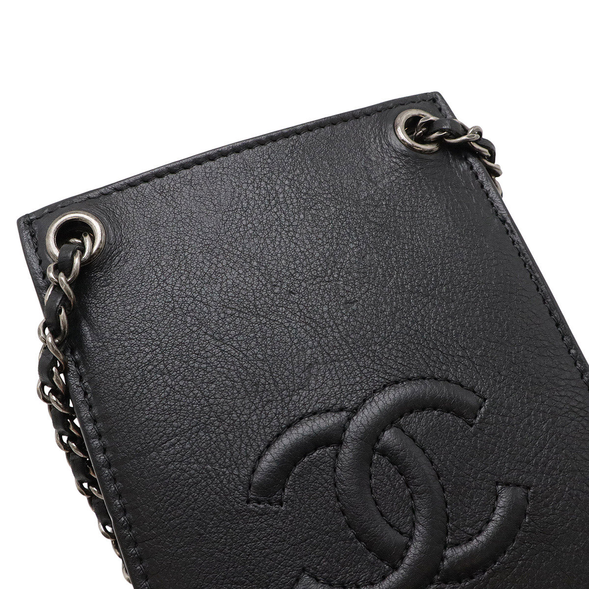 Chanel Coco Mark Leather Chain Shoulder Bag