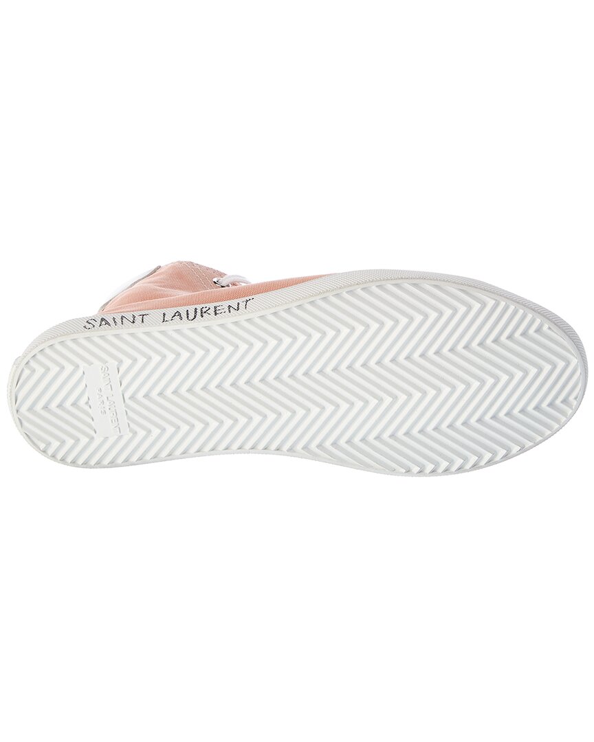 Saint Laurent Malibu Mid Canvas Sneaker
