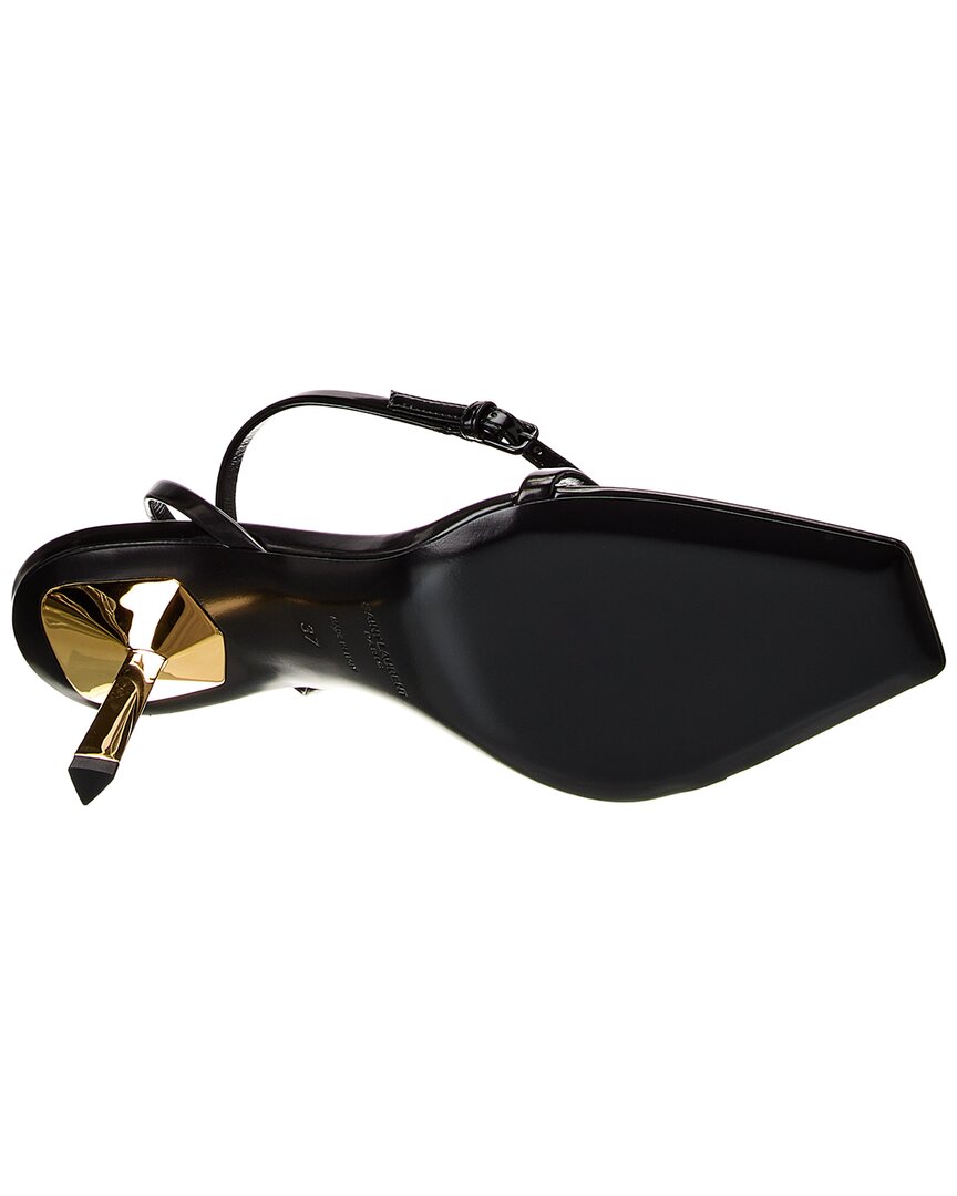 Saint Laurent Lidya 75 Leather Sandal