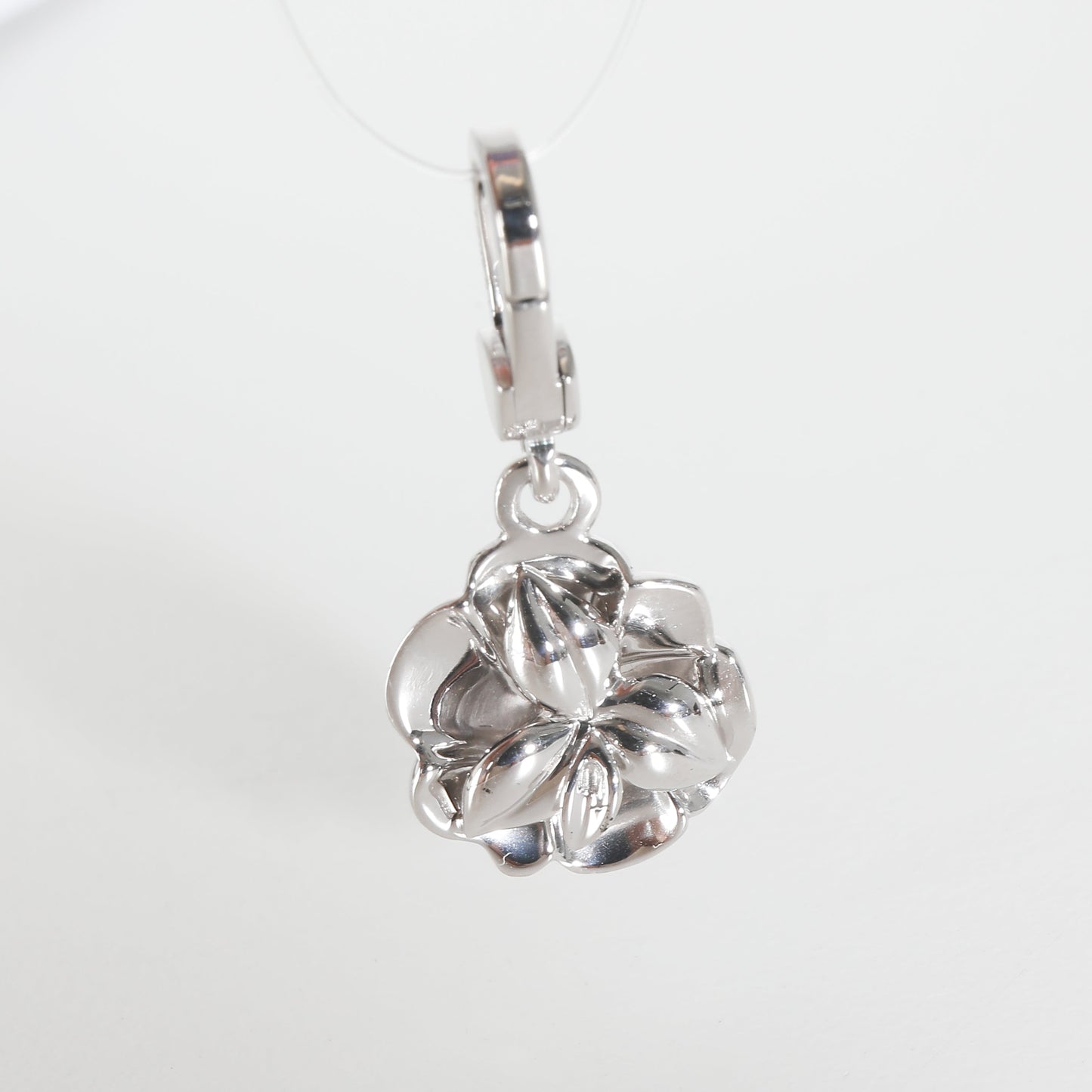 CHANEL Camelia Charms in 18k White Gold