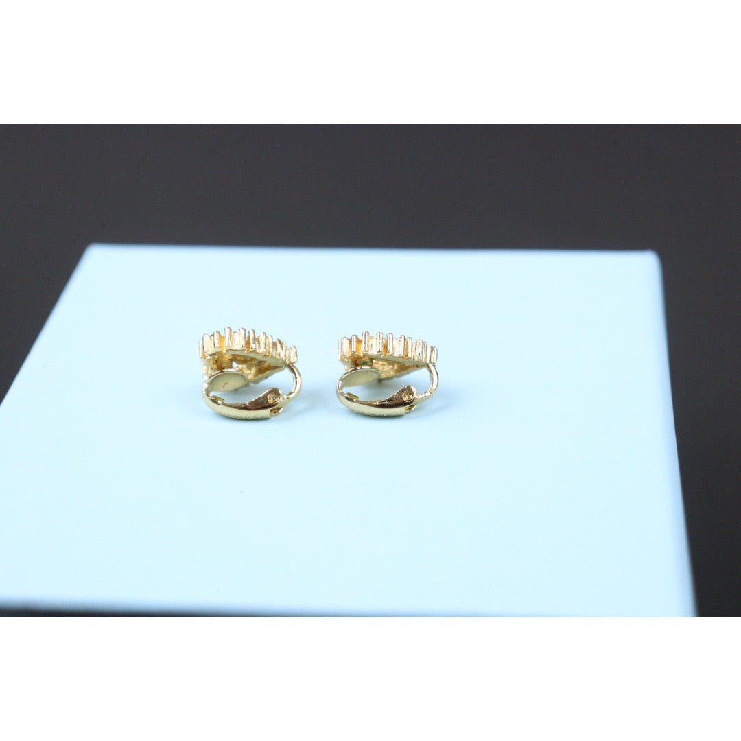 Rank A | Dior CD Earring Gold Plated|24072510