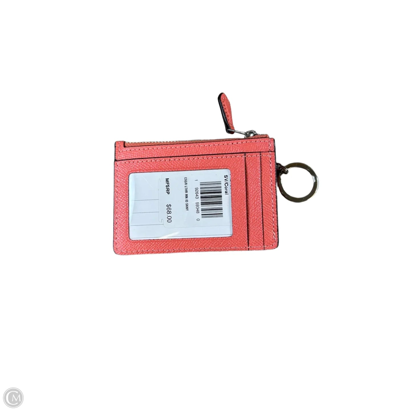 Id/card Holder Designer By Coach, Size: Small