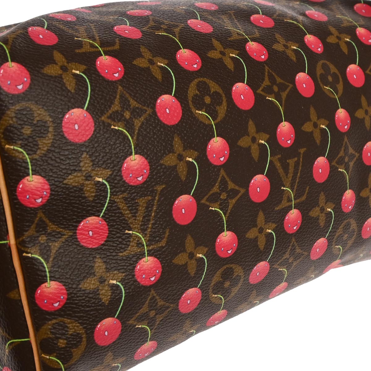 Louis Vuitton 2005 Monogram Cherry Speedy 25 Handbag M95009
