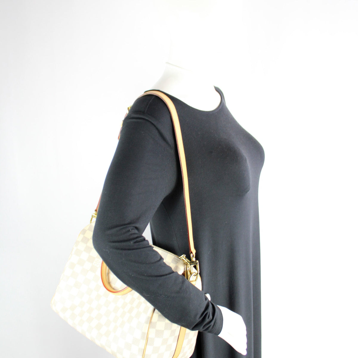 Speedy 30 Bandouliere Damier Azur