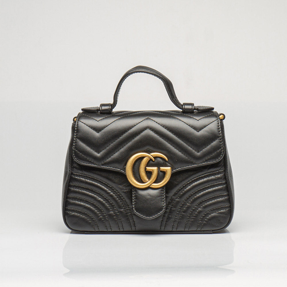 Gucci GG Marmont Mini Top Handle Bag 547260 DTDIT 1000 31578742