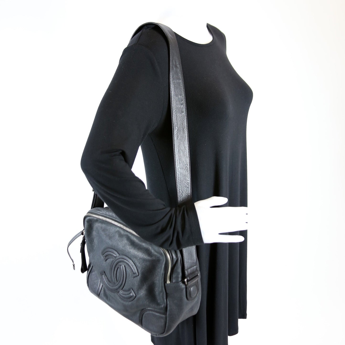 Chanel CC Camera Large Washed Calfskin 14M