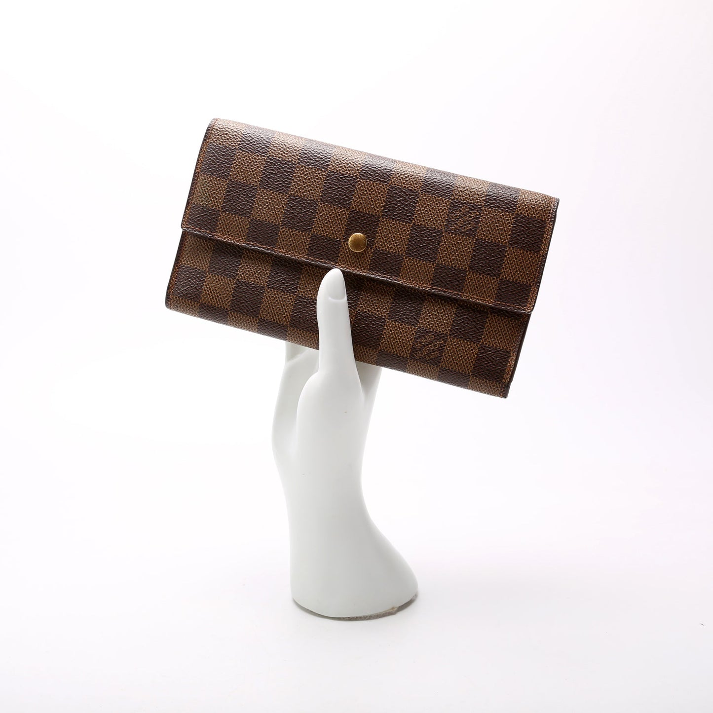 Porte Tresor International Wallet Damier Ebene