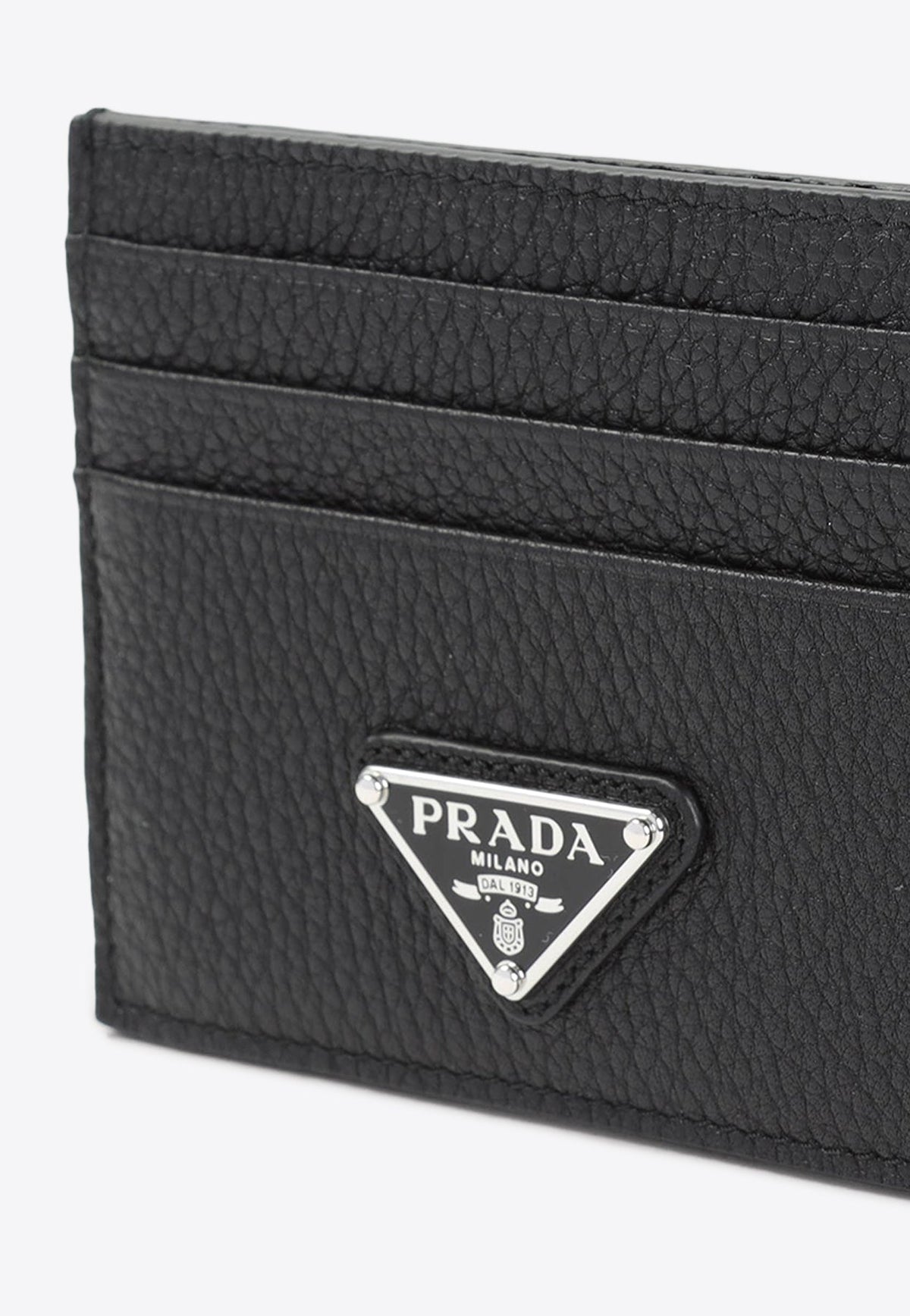 Logo Leather Cardholder