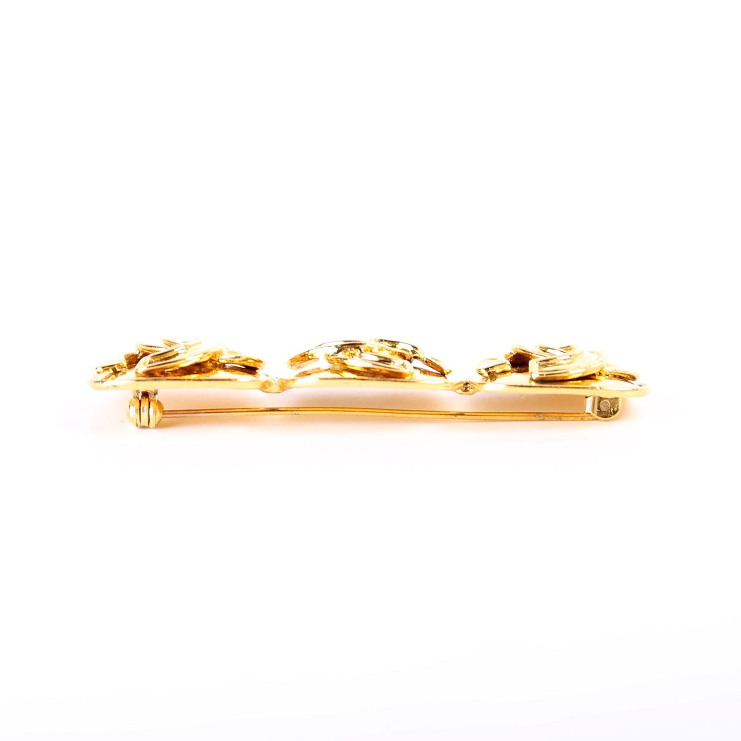 CC Triple Square Brooch