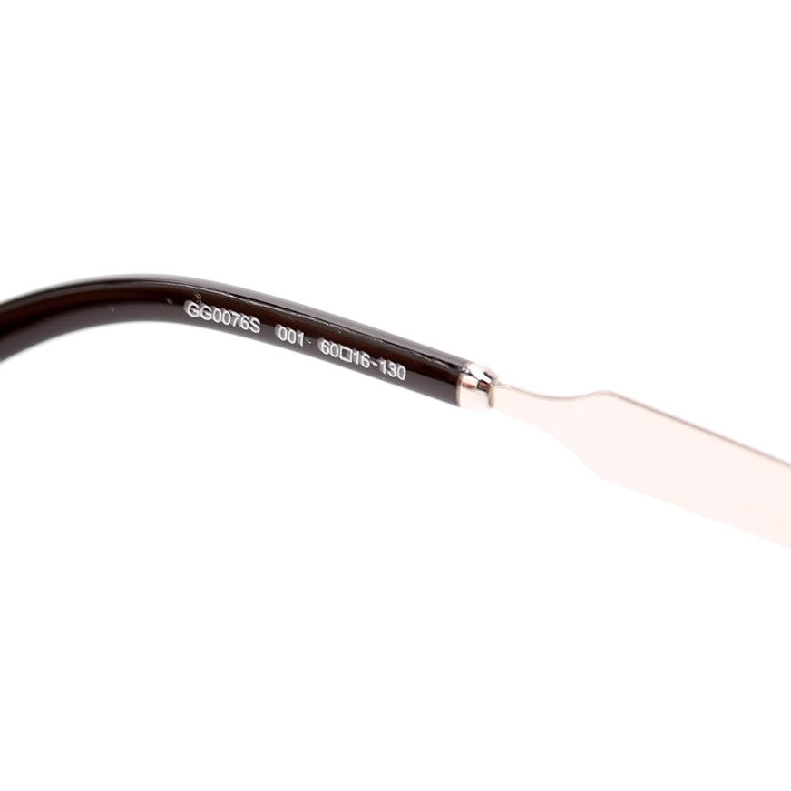 GG0076S Oversized Sunglasses Black