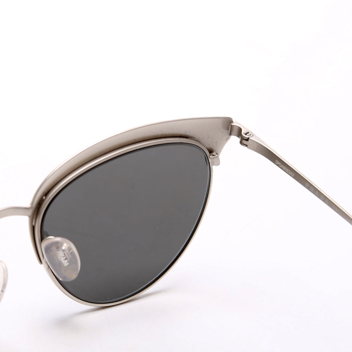 SPR60V Cat Eye Sunglasses Black/Silver