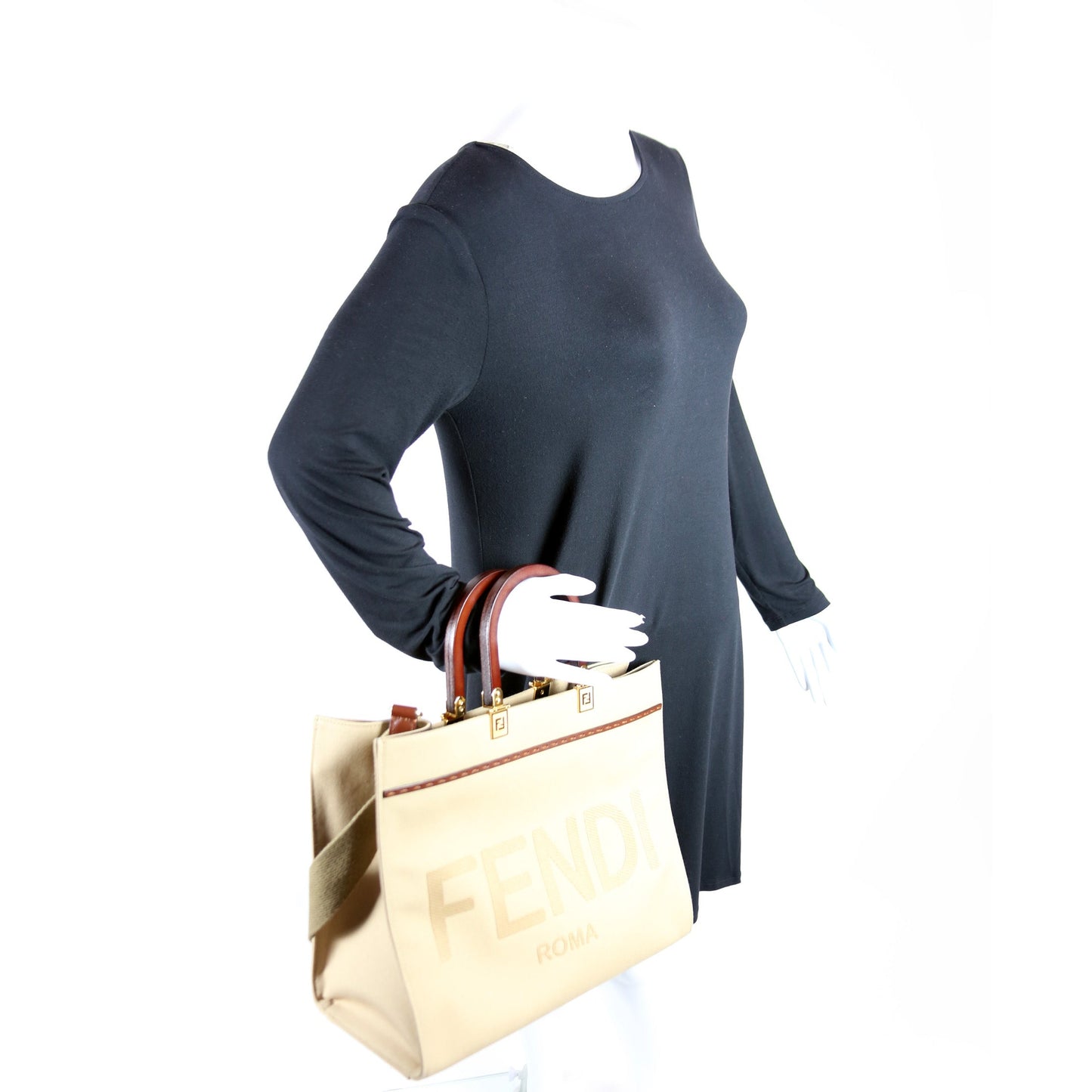 8BH386 Sunshine Shopper Medium Patent Vinyl Canvas