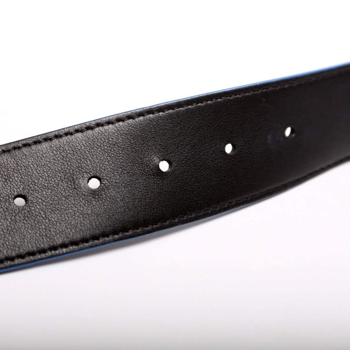 Initiales 40MM Reverse Graphite/Infini Belt Size 95/38 Blue